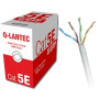 Kabel kat.5e PVC U/UTP drut 4x2x0,5 Q-LANTEC / karton 305m 1