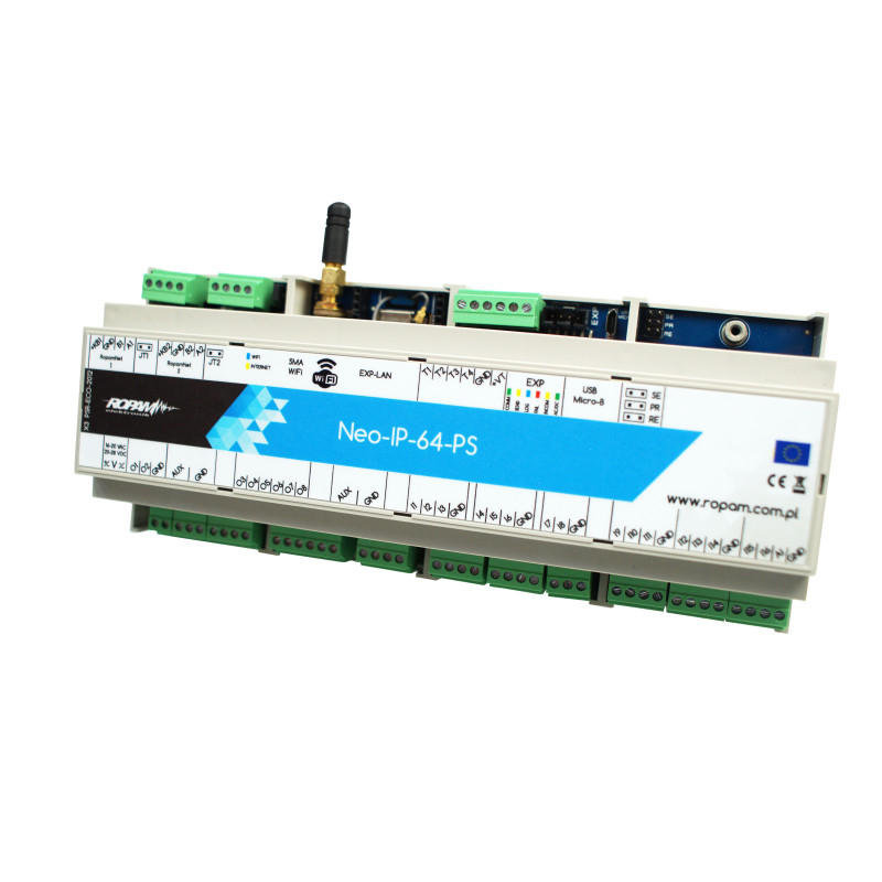 Centrala alarmowa Ropam Neo-IP-64-PS-D12M