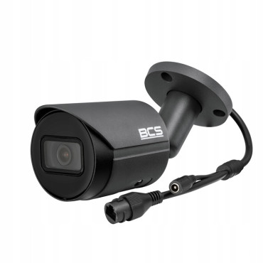 System monitoringu IP BCS z 8 kamerami tubowymi 5 MPIX